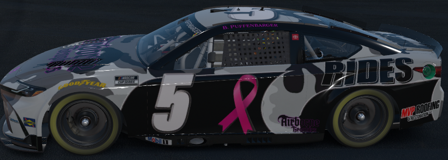 Brandon Puffenbarger's number 5 MARS Season 12 paint scheme